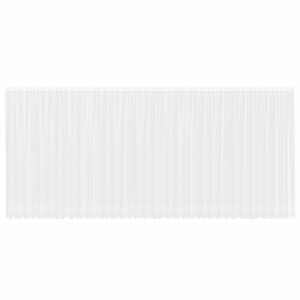 Čipkový Závěs se záclonami Bílá 200 x 900 cm Polyester - obrázek 2