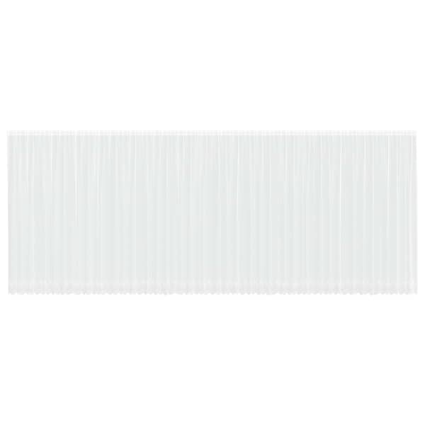 vidaXL Lina Kardin Valge 1200 x 300 cm Pol&uuml;ester