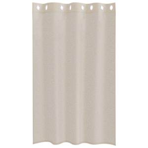 Voile Záclona se záclonami 2 pcs Písková 175 x 140 cm Polyester - obrázek 4