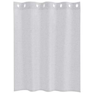 Voile Záclona 2 pcs Světle šedá 140 x 140 cm Polyester - obrázek 4