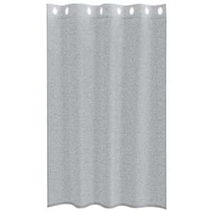 Voile Záclona 2 pcs Tmavě šedá 175 x 140 cm Polyester - obrázek 4