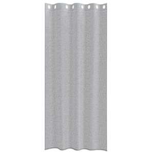 Voile Záclona 2 pcs Tmavě šedá 245 x 140 cm Polyester - obrázek 4