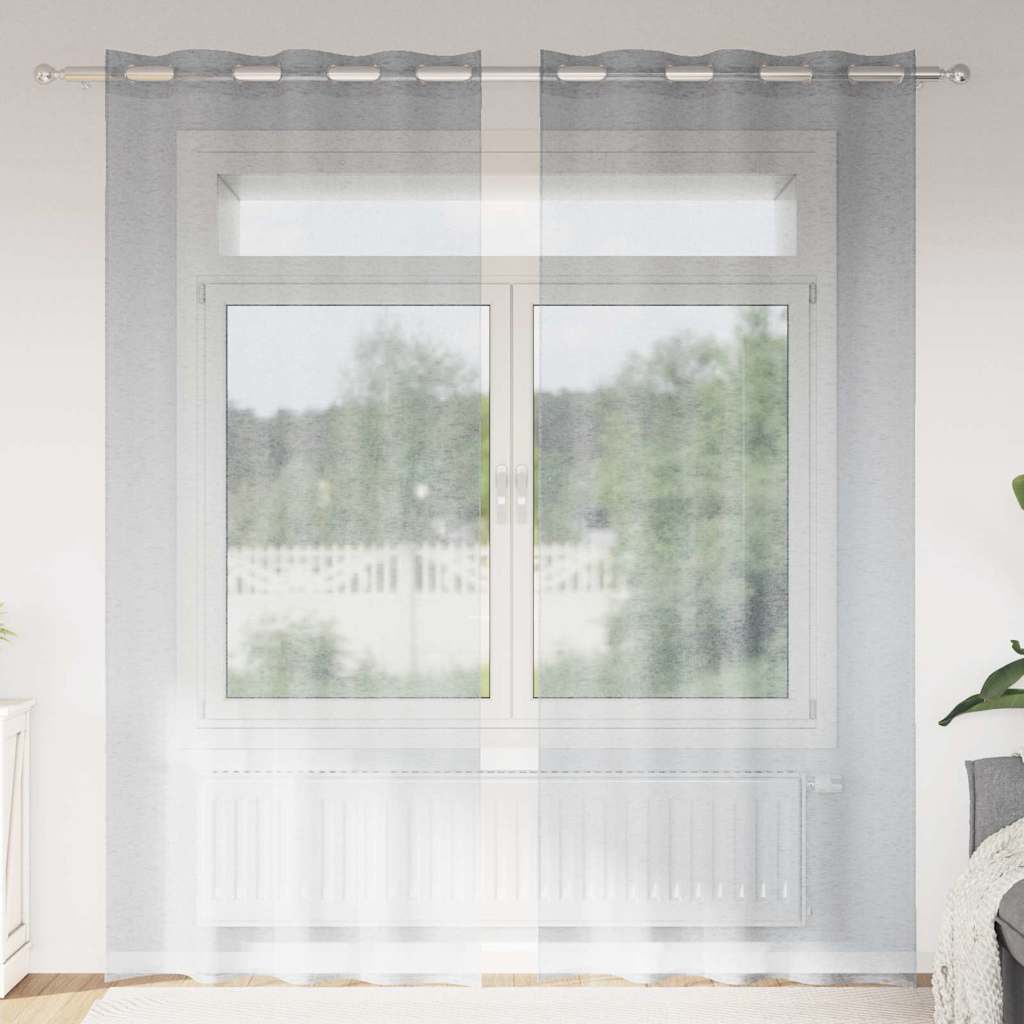 Kardinaid kardinatega 2 pcs Tumehall 140 x 260 cm Polüester