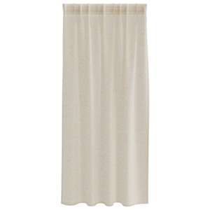 Voile Záclona se záclonami 2 pcs Písková 175 x 140 cm Polyester - obrázek 4