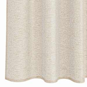Voile Záclona se záclonami 2 pcs Písková 260 x 140 cm Polyester - obrázek 6