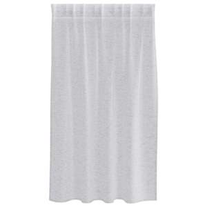 Voile Záclona 2 pcs Světle šedá 140 x 140 cm Polyester - obrázek 4