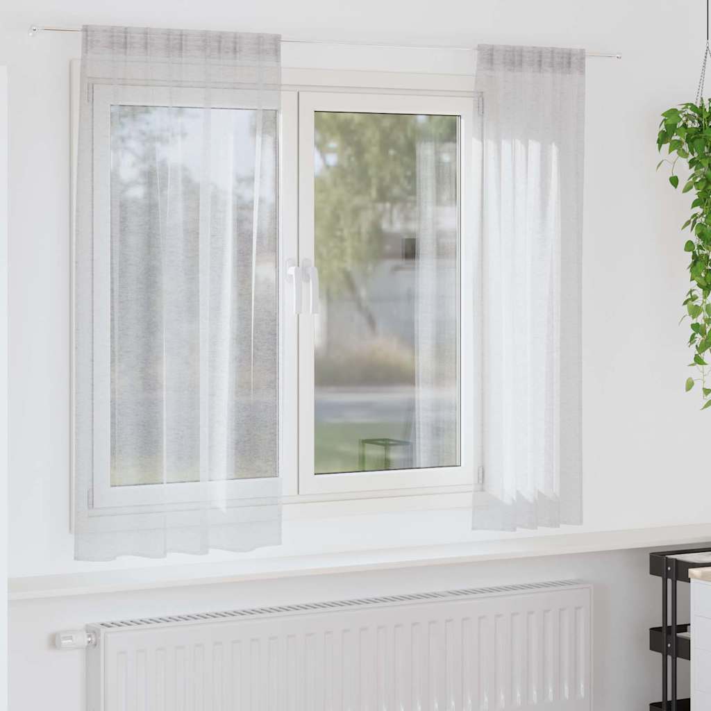 Kardinaid kardinatega 2 pcs Helehall 140 x 175 cm Polüester
