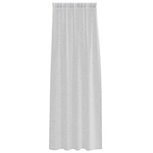 Voile Záclona 2 pcs Světle šedá 225 x 140 cm Polyester - obrázek 4