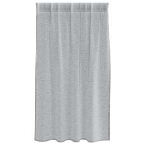 Voile Záclona 2 pcs Tmavě šedá 140 x 140 cm Polyester - obrázek 4