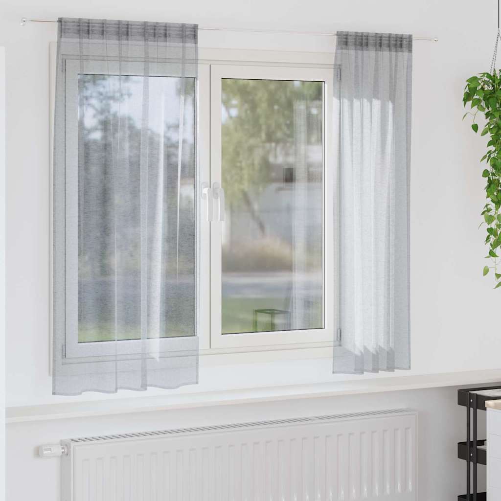 Kardinaid kardinatega 2 pcs Tumehall 140 x 175 cm Polüester