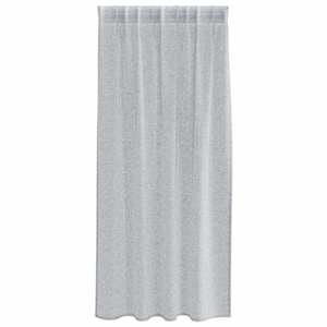 Voile Záclona 2 pcs Tmavě šedá 175 x 140 cm Polyester - obrázek 4
