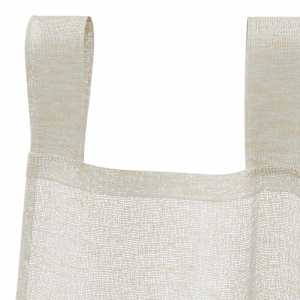 Voile Záclona se záclonami 2 pcs Krémová 225 x 140 cm Polyester - obrázek 5