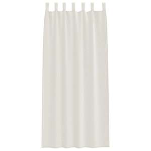 Voile Záclona se záclonami 2 pcs Krémová 225 x 140 cm Polyester - obrázek 4
