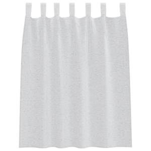 Voile Záclona 2 pcs Světle šedá 140 x 140 cm Polyester - obrázek 4