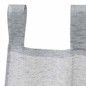 Voile Záclona 2 pcs Tmavě šedá 245 x 140 cm Polyester - obrázek 5