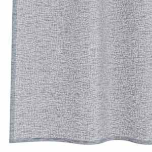 Voile Záclona 2 pcs Tmavě šedá 245 x 140 cm Polyester - obrázek 6