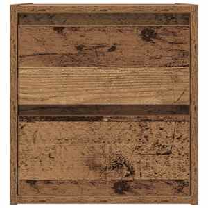 Nástěnný noční stolek old wood 38x34x40 cm - obrázek 6