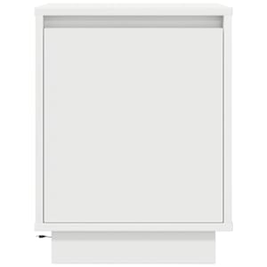 Noční stolky s LED světly 2 ks bílé 38x34x50 cm - obrázek 8