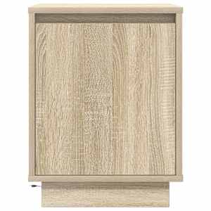 Noční skříňka s LED osvětlením Dub Sonoma 38x34x50 cm - obrázek 6