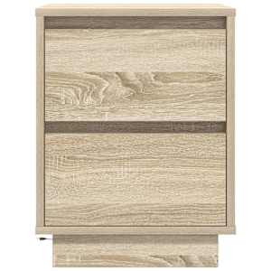 Noční skříňka s LED osvětlením Dub Sonoma 38x34x50 cm - obrázek 6