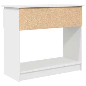 Konzolový stolek se zásuvkami bílý 85,5x38,5x74,5 cm - obrázek 8