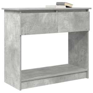 Konzolový stolek se zásuvkami betonově šedá 85,5x38,5x74,5 cm - obrázek 4