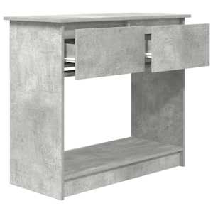 Konzolový stolek se zásuvkami betonově šedá 85,5x38,5x74,5 cm - obrázek 5