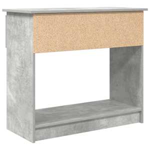 Konzolový stolek se zásuvkami betonově šedá 85,5x38,5x74,5 cm - obrázek 8