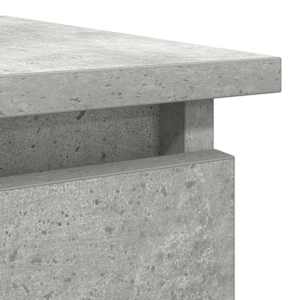 Konzolový stolek se zásuvkami betonově šedá 85,5x38,5x74,5 cm - obrázek 9