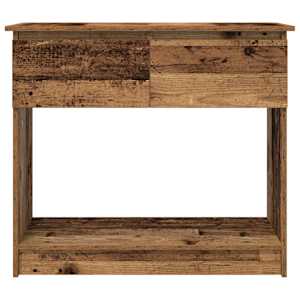 Konzolový stolek se zásuvkami Staré dřevo 85,5x38,5x74,5 cm - obrázek 6