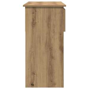 Konzolový stolek se zásuvkami dub artisan 85,5x38,5x74,5 cm - obrázek 7