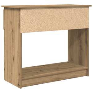 Konzolový stolek se zásuvkami dub artisan 85,5x38,5x74,5 cm - obrázek 8