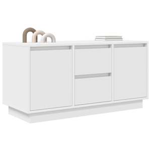 TV skříňka s LED osvětlením bílá 100x41x50 cm - obrázek 5