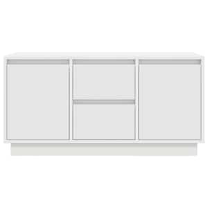 TV skříňka s LED osvětlením bílá 100x41x50 cm - obrázek 7