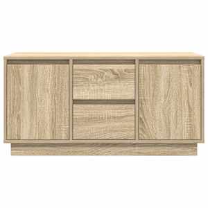 TV skříňka s LED osvětlením Dub Sonoma 100x41x50 cm - obrázek 7