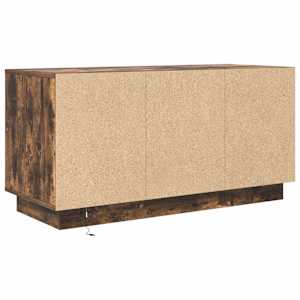 Televizní skříňka s LED světly kouřový dub 100x41x50 cm - obrázek 9
