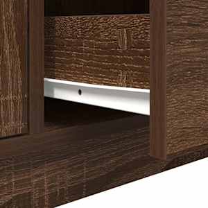 TV skříňka s LED osvětlením Dub hnědý 100x41x50 cm - obrázek 12