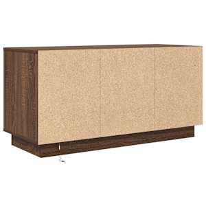 TV skříňka s LED osvětlením Dub hnědý 100x41x50 cm - obrázek 9