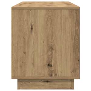 TV skříňka s LED osvětlením dub artisan 100x41x50 cm - obrázek 8
