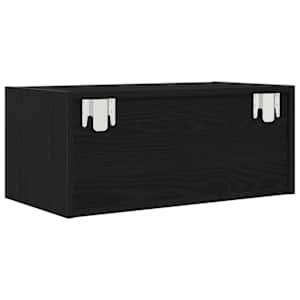 TV skříňka Černý dub 60x31x25,5 cm Dřevěná konstrukce - obrázek 8