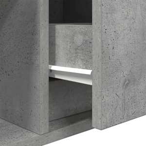 TV skříňka betonově šedá 60x31x25,5 cm kompozitní dřevo - obrázek 12