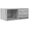 vidaXL telerikapp, hall sonoma, 60x31x25,5 cm, tehispuit