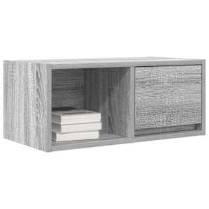 TV skříňka šedá sonoma 60x31x25,5 cm kompozitní dřevo - obrázek 4