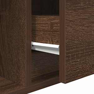 TV skříňka hnědý dub 60x31x25,5 cm kompozitní dřevo - obrázek 12