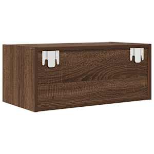TV skříňka hnědý dub 60x31x25,5 cm kompozitní dřevo - obrázek 8