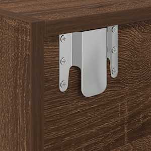 TV skříňka hnědý dub 60x31x25,5 cm kompozitní dřevo - obrázek 11
