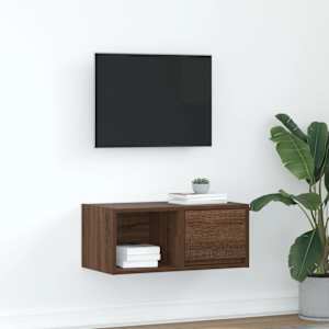 TV skříňka hnědý dub 60x31x25,5 cm kompozitní dřevo - obrázek 1