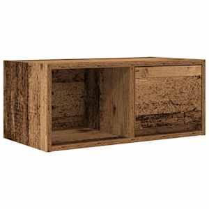 TV skříňka starého dřeva 60x31x25,5 cm kompozitní dřevo - obrázek 2
