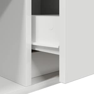 TV skříňka bílá 80x31x25,5 cm kompozitní dřevo - obrázek 12