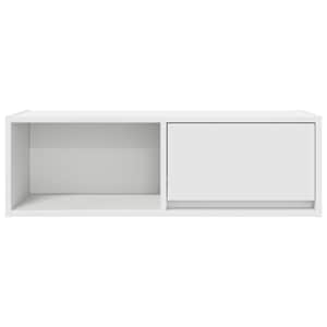 TV skříňka bílá 80x31x25,5 cm kompozitní dřevo - obrázek 6